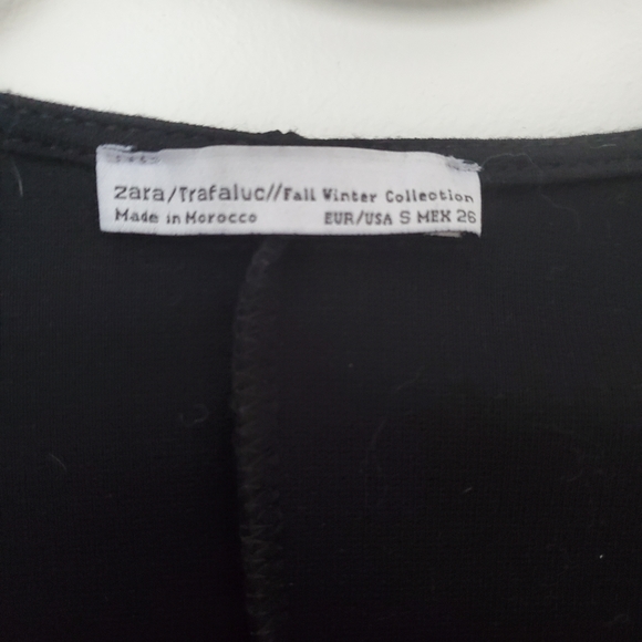3/25$ Zara black dress S - Picture 2 of 3
